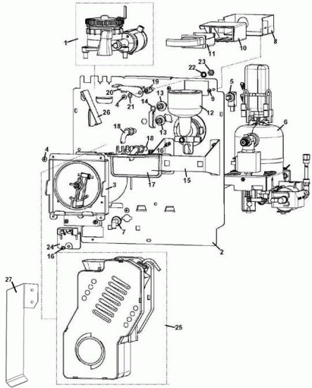 O-Ring 106 für Rheavendors Kaffeevollautomaten - Image 3