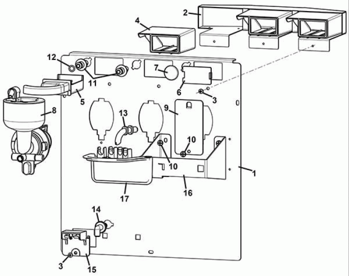 O-Ring 106 für Rheavendors Kaffeevollautomaten - Image 4