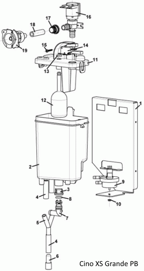 Einlassventil Wassertank XX/IC/XS Grande - Image 2