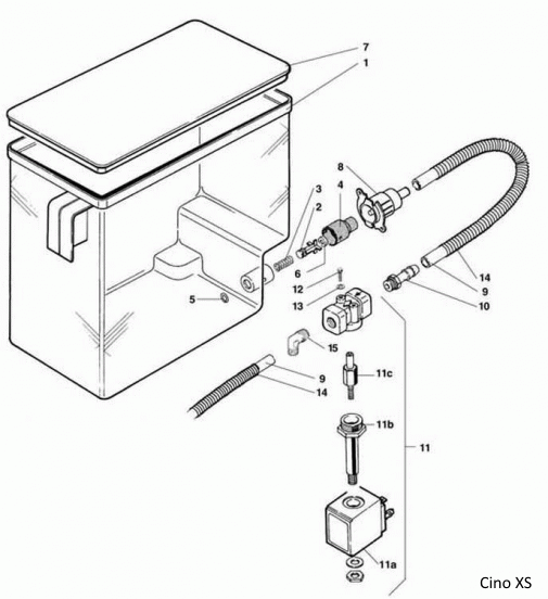 Buchse Wassertank Rheavendors - Image 2