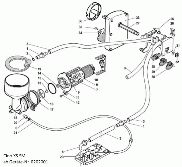 Mixermotor komplett 24V DC - Image 2